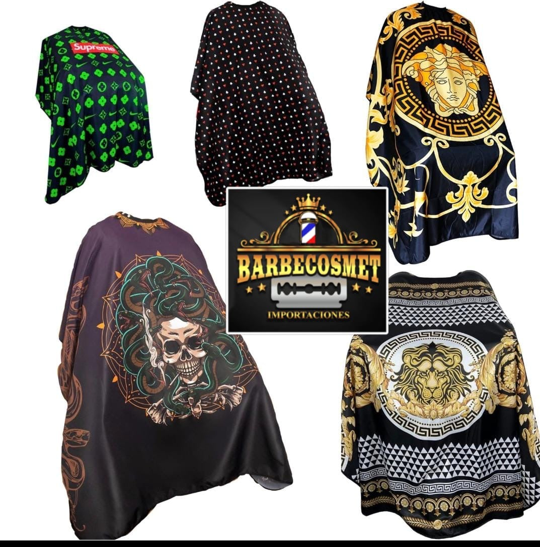 CAPAS DE BARBERIA DISEÑOS VARIADOS