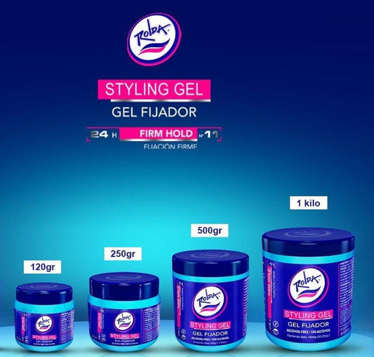 GEL PARA CABELLO MARCA ROLDA