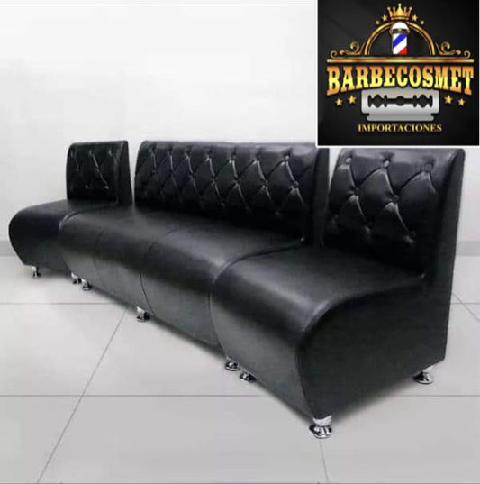 JUEGO DE MUEBLES DE ESPERA BLACK